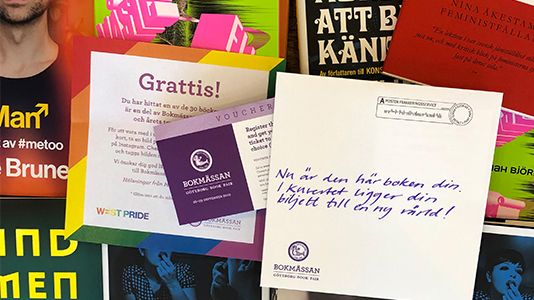 Bokmässan och West Pride återupprepar förra årets succé – startar ny bookhunt med fokus på Tema Jämställdhet