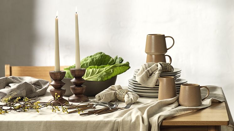 „God appetit!“ – Die neue Nordic Mood Kollektion von JYSK verwandelt deinen Esstisch in einen Hingucker.