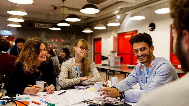 Bild från Climathon 2017 (foto: Martin Olson)