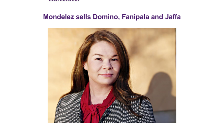Mondelez sells Domino, Fanipala and Jaffa
