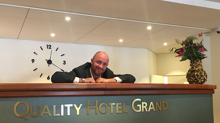 Quality Hotel Grand Borås får ny hotelldirektör!
