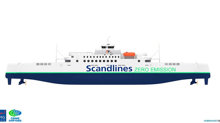 Nyt digitalt klimaværktøj fremtidssikrer Scandlines’ nye emissionsfrie færge