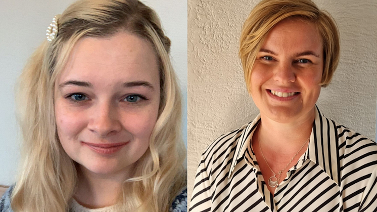 To nye ansatte i NMF Rogaland: Karoline Melstveit (t.v.) og Ida Olea Kongshaug (t.h). Foto: Privat