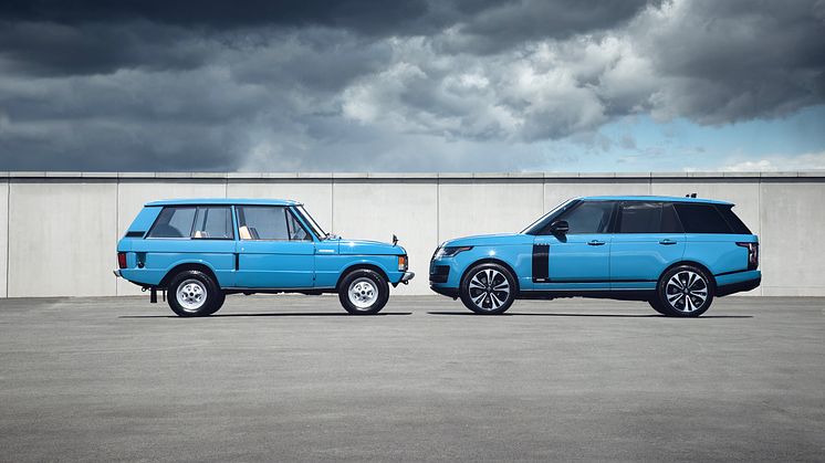 Range Rover kombinerer design og suveren terrengfunksjonalitet, med sofistikert luksus. 