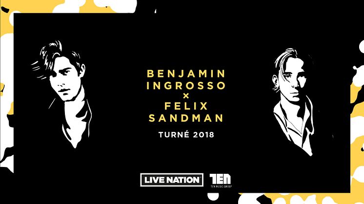 Benjamin Ingrosso och Felix Sandman till Linköping Konsert & Kongress