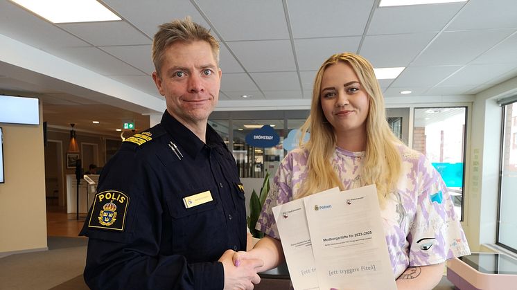 Samarbete polis och Piteå kommun