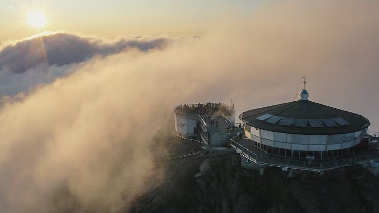 Musik-Event auf dem Schilthorn - Piz Gloria im Sommer 2019