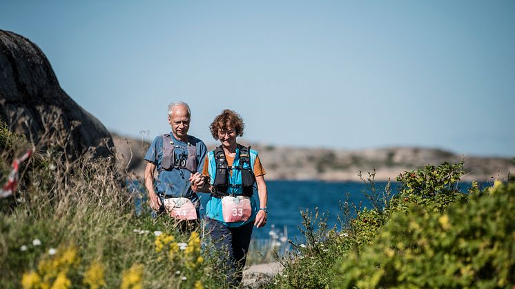 Deltagarna bestämmer tempot ­– det går bra att gå, springa eller att blanda i Icebug West Coast Trail.