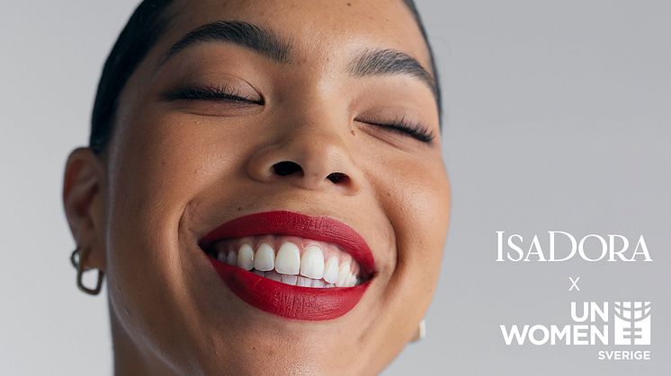 IsaDora, Sveriges ledande makeup-varumärke, inleder ett samarbete med UN Women Sverige.
