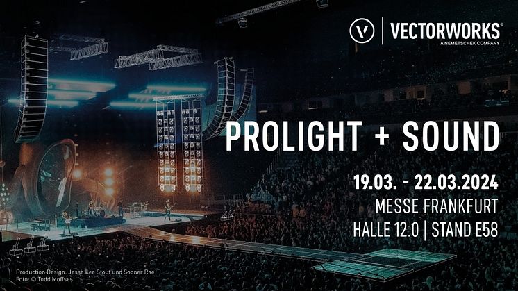 Vectorworks at Prolight + Sound 2024