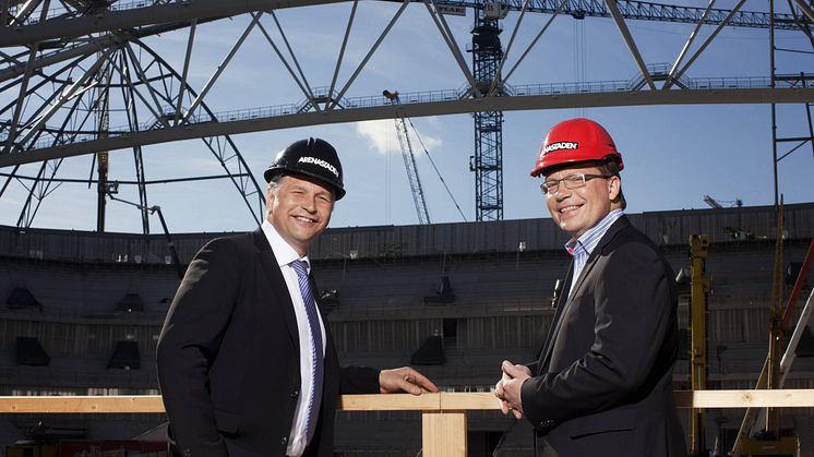Carlsberg blir första officiella partnern till Swedbank Arena