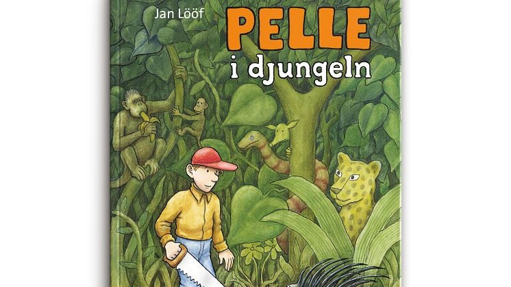Pelle i djungeln av Jan Lööf Bok Happy Meal 2016 