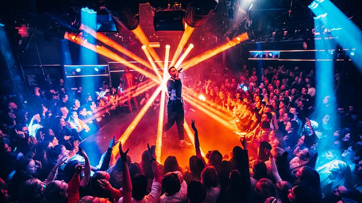 Årets konsertbilde 2019 ble tatt av Viktor Mauren under en konsert med Karpe på Terminalen Byscene i Ålesund. Foto: Viktor Mauren.