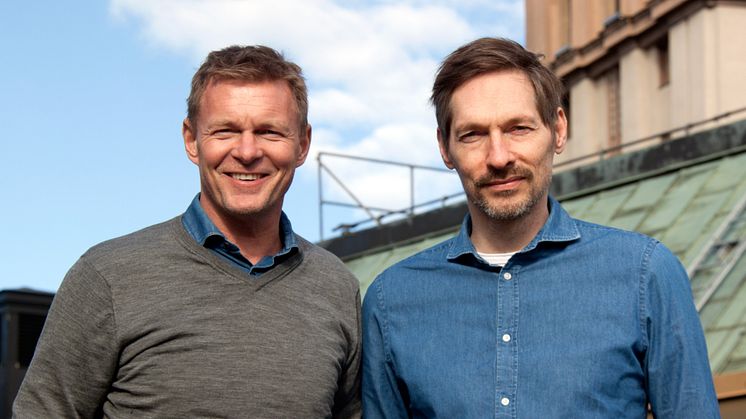 Grundarna av MediCheck: Thomas Ehrengren, CEO , och Christian Tärnholm, CMO