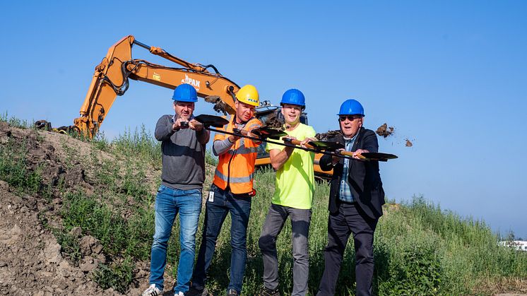 Returums första etapp kommer att byggas av Peab Anläggning tillsammans med Modulo Systems