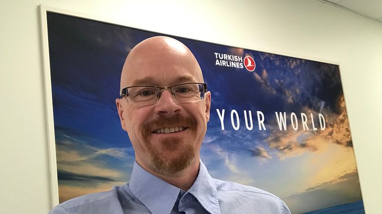 Tobias Andersson, Regional Corporate Sales Representative, Turkish Airlines.