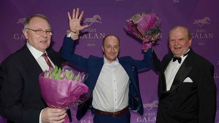 Robert Bergh dominerade Hästgalan 2014