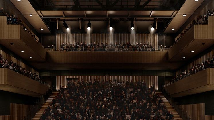 Nyårskonserten 2025 och Svansjön - Grand Ukrainian Ballet först ut när Lunds nya konserthus Science Village Hall öppnar