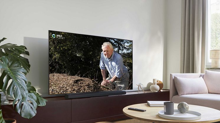 Nu lanseras nya kanalen Wild Planet i Samsung TV plus