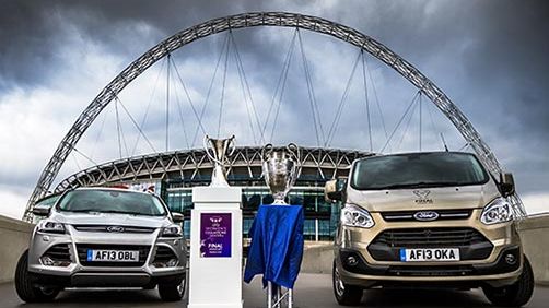 Ford feirer 21 år som samarbeidspartner for UEFA Champions League