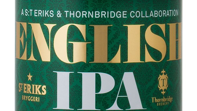 S:t Eriks Bryggeri och Thornbridge hyllar Engelsk IPA