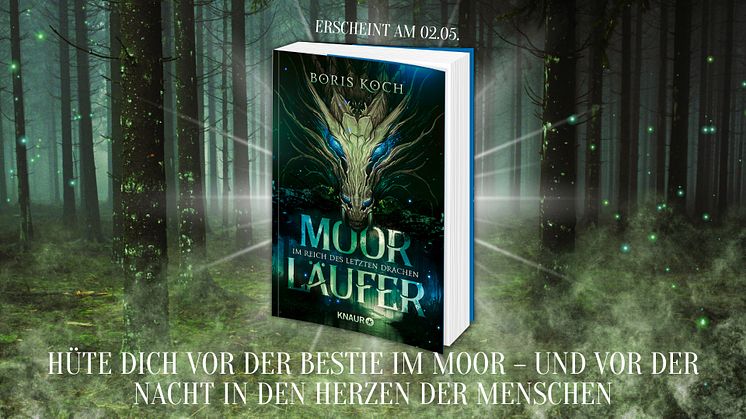 Düstere High Fantasy: Boris Koch erzählt die Geschichte eines mutigen Drachenjägers im Moor