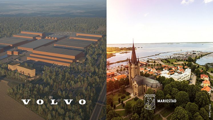 Pressinbjudan: Volvo Battery Mariestad tillträder marken för battericellsfabriken i Mariestad – En ny era för stadens utveckling
