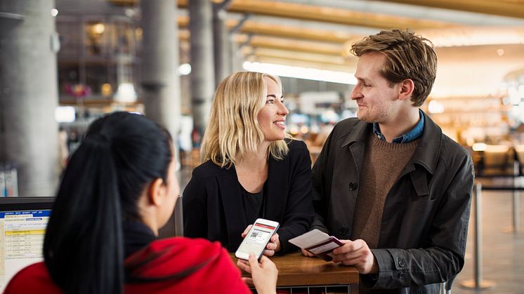 Passengers travelling with Norwegian. 