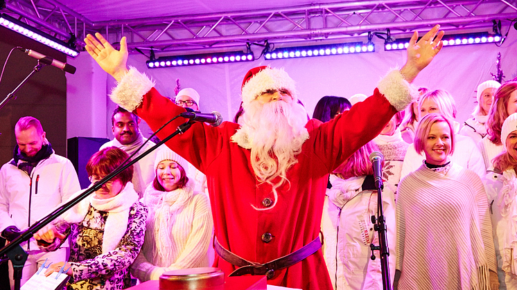 Invigning av jul på Kungsmässan 2014!