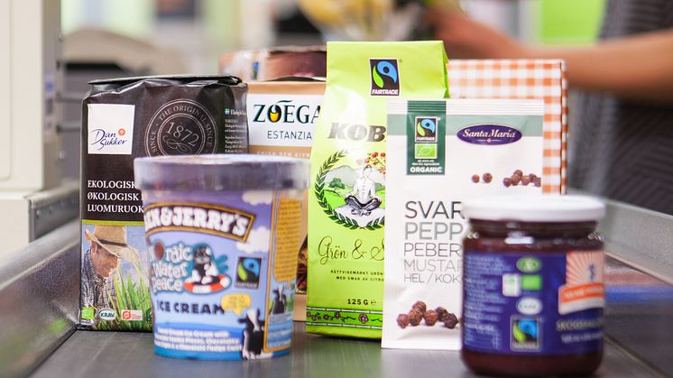 Fairtrade-märkta produkter
