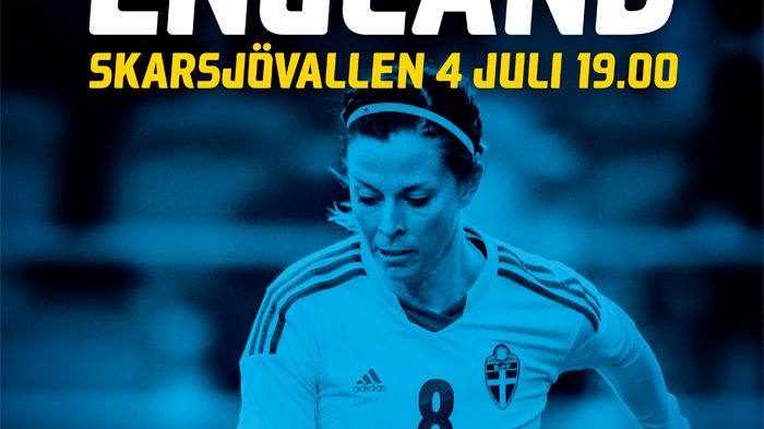 Se svenska damlandslaget spela i Ljungskile