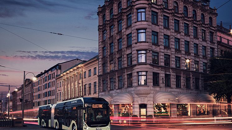 Framtidens Volvo-bussar ska byggas med hjälp av partners