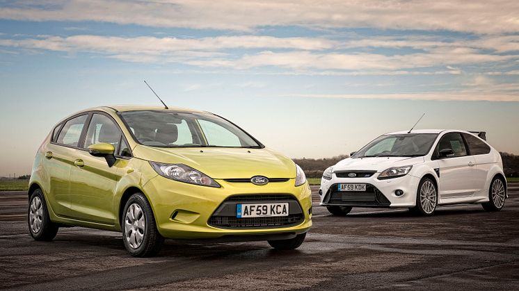 FORD FÅR TVÅ PRESTIGEFYLLDA UTMÄRKELSER AV BRITTISKA "BBC TOP GEAR"