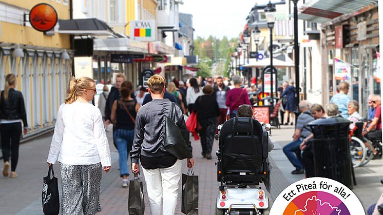 Arbetet för Ett Piteå för alla är i fokus när Piteå kommun medverkar på MR-dagarna. Foto: Piteå kommun