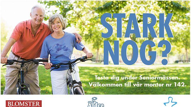 Kom till Seniormässan och träffa Blomsterfonden