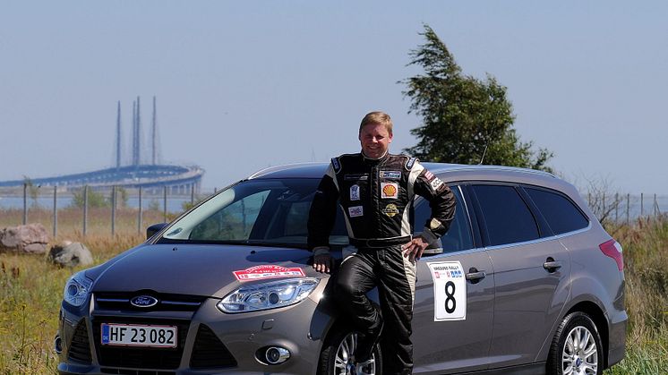 FORD STILLER OP I ORESUND RALLY