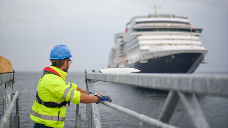 Den nya kryssningsterminalen i Köpenhamn