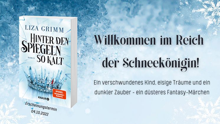 In den Spiegeln lauert der Tod: Die düstere Neuinterpretation des Schneekönigin-Märchens von Liza Grimm