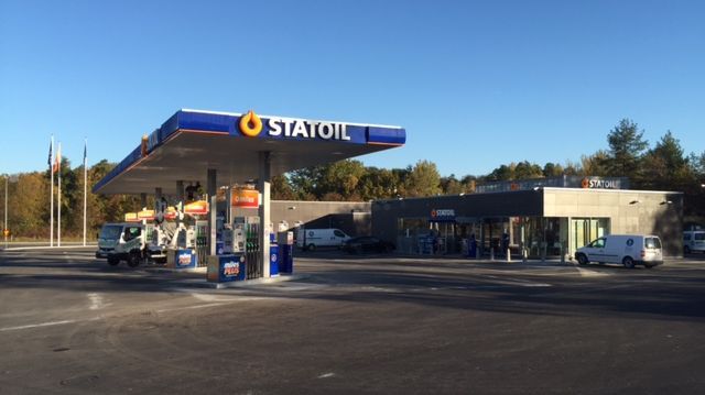 Idag inviger Statoil sin nya fullservicestation i Skärholmen