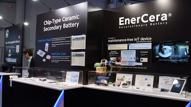 EnerCera – a new Li-ion battery solution to eliminate bottlenecks in IoT power supply