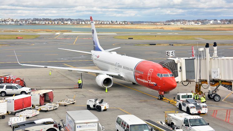 Norwegians første flyvning til Martinique. 