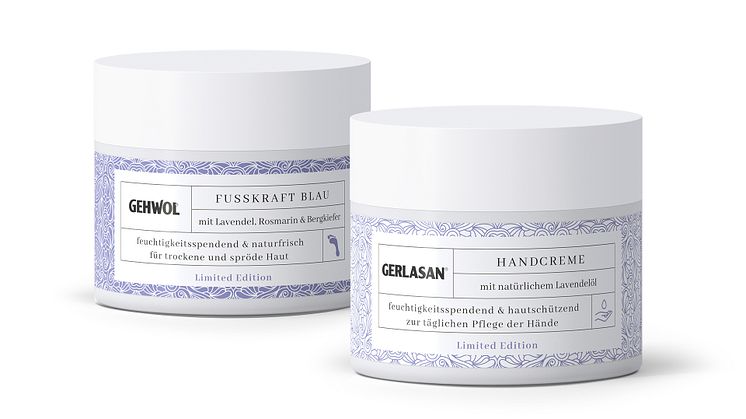 GEHWOL FUSSKRAFT BLAU and GERLASAN Hand Cream with Lavender