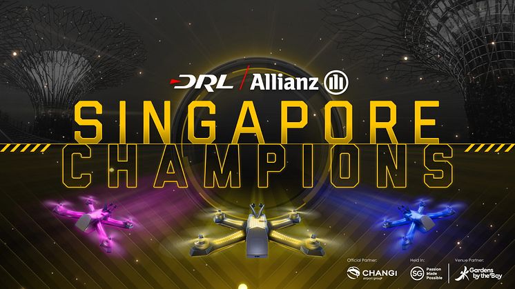 Changi Airport Group partners The Drone Racing League (DRL) to bring professional drone racing to Asia