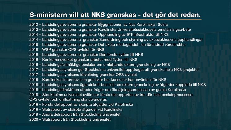 Granskningar av NKS 