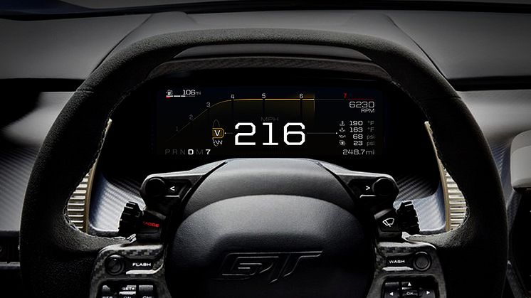 Ford GT 347 km/óra végsebességgel