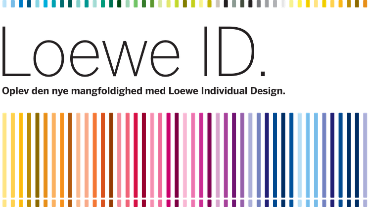 Loewe ID. Maksimale muligheder med Loewe Individual Design.