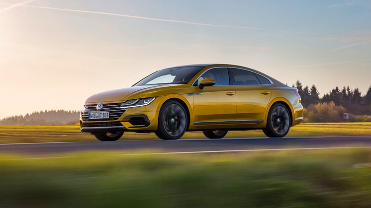 Volkswagen Arteon får högsta betyg – 5 stjärnor – i Euro NCAP