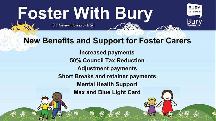  Bury Council joins UK wide campaign to recruit more foster carers