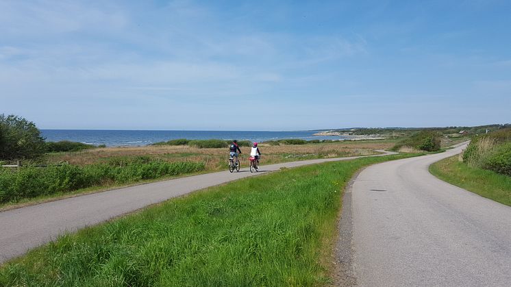 Kattegattleden - den havsnära cykelleden med de stora upplevelserna.