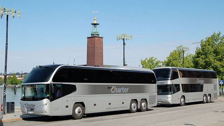 Flygbussarna Charter startar ny kommersiell båtbusslinje till Tallink Silja